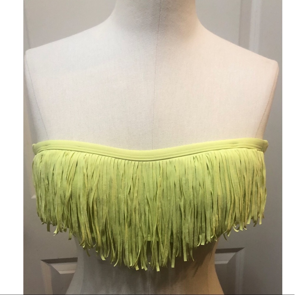 L*Space Fringe bikini top
